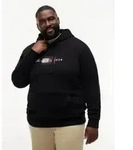 Tommy Hilfiger Big & Tall Hoodie BT-SCRIPT FLAG Gro&szlig;e Gr&ouml;&szlig;en schwarz XXXL...