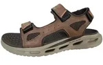 Skechers Skechers Herren Sandale ORVAN SD-GAMBLE 211371/BRN brown Sandale