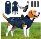 Lovpet Hundejacke, Hundemantel mit Geschirr, inkl. 45 St&uuml;ck Kotbeutel +Spender