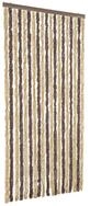 vidaXL Insektenschutz-Vorhang, Fliegenvorhang Dunkelbraun und Beige 56x200 cm