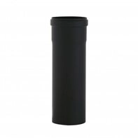 Kamino Flam Ofenrohr Ofenrohr, schwarz, 1,2 mm, &Oslash; 100 x 500mm 122678, (1-tlg)