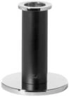 Fink Kerzenleuchter STRATO Leuchter - H.11,7cm - schwarz-silberfarben -...