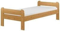 ERST-HOLZ Massivholzbett Einzelbett Echtholzbett Kiefer Massiv 90 x 200 cm,...