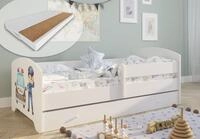 Kids Collective Kinderbett 70x140 / 80x160 cm Komplettset mit Matratze &...