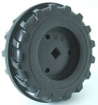 rolly toys&reg; Trettraktor Rolly Toys Hinterrad 335x120 - 12M 79800300080