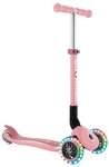 Globber Tretroller Junior Foldable Lights Kinderroller 3-r&auml;driger Scooter,