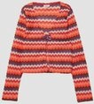 s.Oliver Cardigan Indoor-Jacke Strukturierte Jacke mit Bindeband im Loose Fit