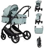 Chipolino Kombi-Kinderwagen Kinderwagen 2 in 1 Amore, Getr&auml;nkehalter...