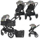 Lorelli Kombi-Kinderwagen Kombikinderwagen 2 in 1 Viola, bis 22 kg, Sportsitz