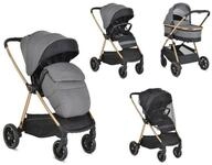 Cangaroo Kombi-Kinderwagen Kinderwagen 2 in 1 Hydra, Babywanne Sportsitz