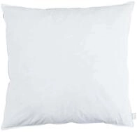 vidaXL Kopfkissen Kopfkissen mit Kissen 2 pcs Wei&szlig; 60 x 60 cm Feder, Bezug:
