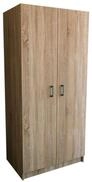 Masseno Dreh-/Schwebet&uuml;renschrank PINELLO 81 cm Kleiderschrank 2 T&uuml;ren