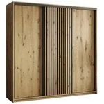 Masseno Schwebet&uuml;renschrank VONTE 180 cm Kleiderschrank 3 T&uuml;ren und 4...