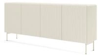 Masseno Kommode TRATTO 195,2 cm Sideboard mit 4 T&uuml;ren Kaschmir