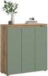 xonox.home Mehrzweckschrank in Smoke Green /Evoke Oak Nachbildung B/H/T ca.:...