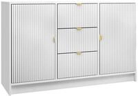 MIRJAN24 Kommode Tireno 2D3SZ (mit zwei Dreht&uuml;ren und drei Schubladen),