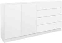 borchardt M&ouml;bel Sideboard Vaasa, Kommode mit 2 T&uuml;ren und 4 Schubk&auml;sten auf