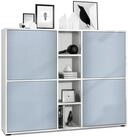Vladon Highboard Cuba V3 (Highboard, Schrank Anrichte Cuba V3 mit 12 F&auml;chern),