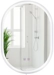 CLP Wandspiegel Karishma, Anti-Beschlag, LED-Licht, dimmbar, 3 Modi, IP44