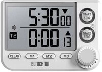 Eurochron Intervall-Timer Kurzzeittimer 2-Zeilig EC-3509468, Zweizeilig