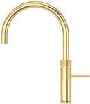 QUOOKER K&uuml;chenarmatur Fusion Round mit COMBI+ Reservoir Gold FNRGLD COMBI+...