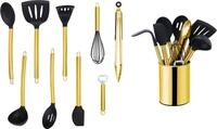 ECHTWERK K&uuml;chenorganizer-Set, (Set, 10-tlg), Kochbesteck mit Edelstahlgriff,
