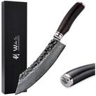 Wakoli Fleischmesser EBO Damast BBQ- und Blockmesser Kochmesser K&uuml;chenmesser...