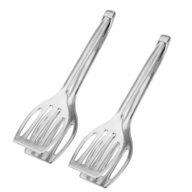 WESTMARK Servierzange 2 Doppel-Pfannenwender/Grillzange, L&auml;nge: je 27,5 cm,...