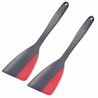 WESTMARK Pfannenwender 2 St&uuml;ck, mit Schaber, mit Silikonkante, L&auml;nge: 31 cm,...