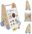 Moni Lauflernhilfe Spiel- und Lauflernwagen 2145, Holz, Laufhilfe,