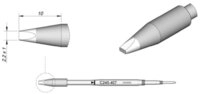 JBC Tools L&ouml;tkolben JBC Tools C245407 L&ouml;tspitze Mei&szlig;elform, gerade...