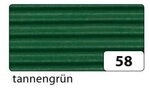 Folia Polsterauflage Folia 741058 Bastelwellpappe - 50 x 70 cm, tannengr&uuml;n