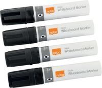 NOBO Whiteboard Marker Boardmarker Glide Keilspitze VE=4 St&uuml;ck schwarz