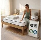 Taschenfederkernmatratze LENA SPORT Matratze, H3, Memory Foam, HR...