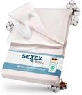Matratzenschutzbezug Setex Molton Matratzenschutz Matratzenschoner 90x200 bis...