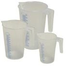 MATO &Ouml;lkanne Messbecherset 1/2/5l 3-tlg.PP MATO