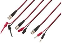 VOLTCRAFT VOLTCRAFT BNC-Messleitungs-Set 0.80 m Schwarz, Rot Optisches-Kabel,...