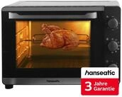 Hanseatic Kleink&uuml;che HMO466BKB mit XXL 46-L-Garraum, inkl. 3 Jahre