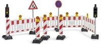 Bruder&reg; Spielzeug-Auto Zubeh&ouml;r Baustelle Verkehrssicherung mit Ampel 62009