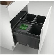Naber M&uuml;lleimer Cox&reg; Base 360 S/600-4, Abfallsammler f&uuml;r Frontausz&uuml;ge