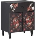 vidaXL Nachttisch Nachttisch Mehrfarbig 50 x 33 x 60 cm Massivholz (1-St)
