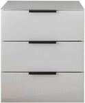 Schlafkontor Nachtkommode Pari Nachtkonsole, Nachtschrank, Nachttisch, mit 3
