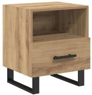 vidaXL Nachttisch Nachttisch Artisan-Eiche 40 x 35 x 47,5 cm Holzwerkstoff...