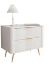 Lookway Nachttisch SCARLETT 2S mit Schubladen (1x Nachttisch), Breite: 63 cm
