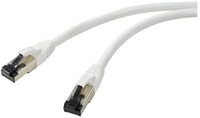 Renkforce Renkforce RF-7106494 RJ45 Netzwerk Patchkabel CAT 8.1 S/FTP 3.00 m Wei