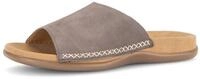 Gabor Pantolette Sommerschuh, Schl&uuml;pfschuh mit Kontrastn&auml;hten