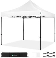 VONROC wasserdicht stabil - Partyzelt EasyUp System - Faltpavillon, (SET, Je...