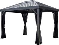 Sojag Pavillon Kiruna 1012 Anthrazit, 299,3x364,3x297,6cm