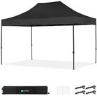 VONROC Pavillon Pavillon wasserdicht stabil - Partyzelt EasyUp System -...