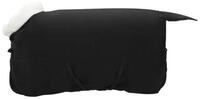 vidaXL Tierdecke Pferdedecke Schwarz 155 cm Polarfleece